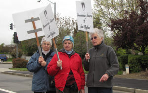 Good Friday demonstration at Livermore Labs