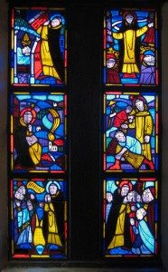 Window in the House of Dominic in Fanjeaux, France