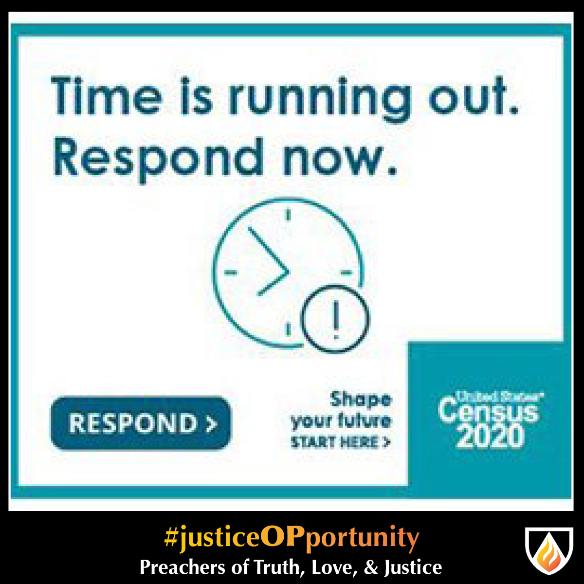#justiceOPportunity Thursday—October 1, 2020