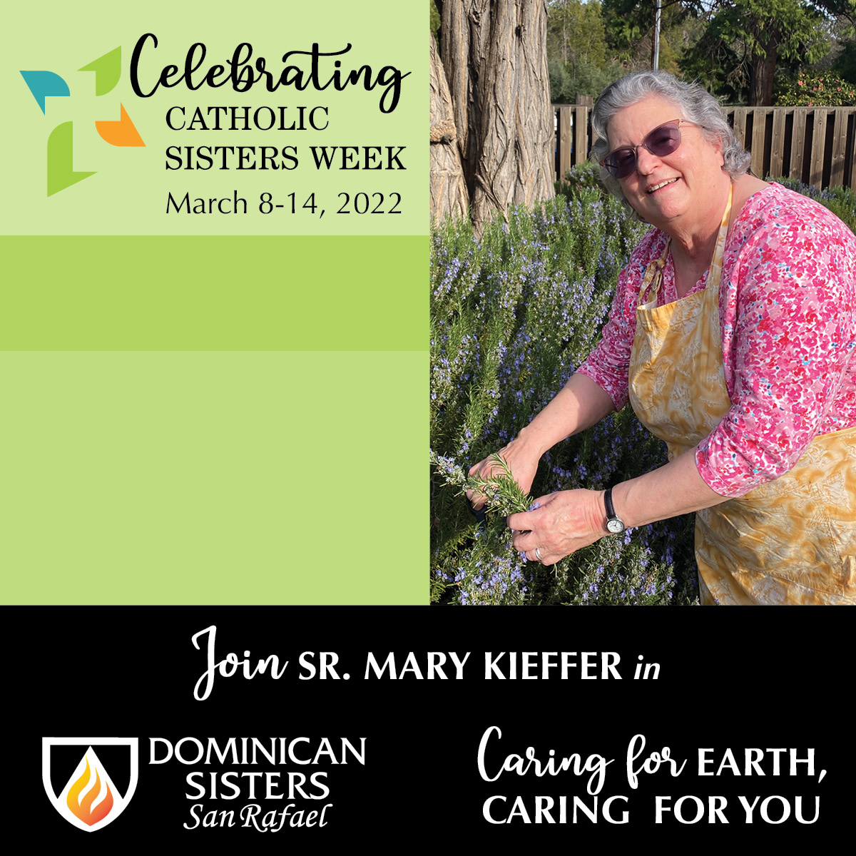 Caring for Earth, Caring for You —Sr. Mary Kieffer, OP