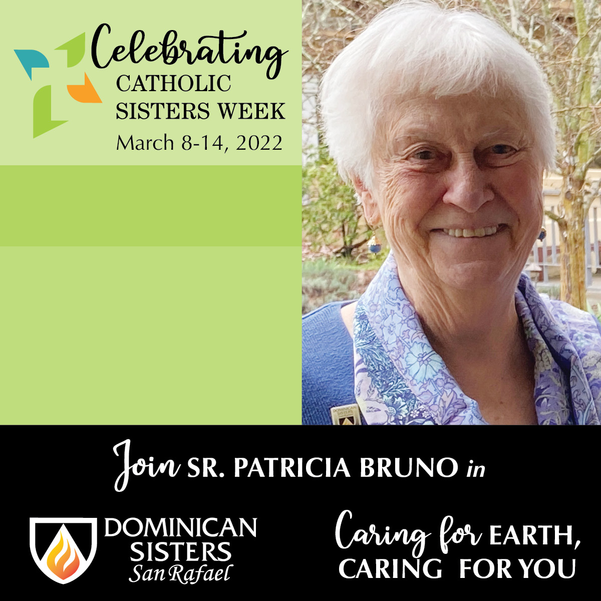 Caring for Earth, Caring for You—Sr. Patricia Bruno, OP