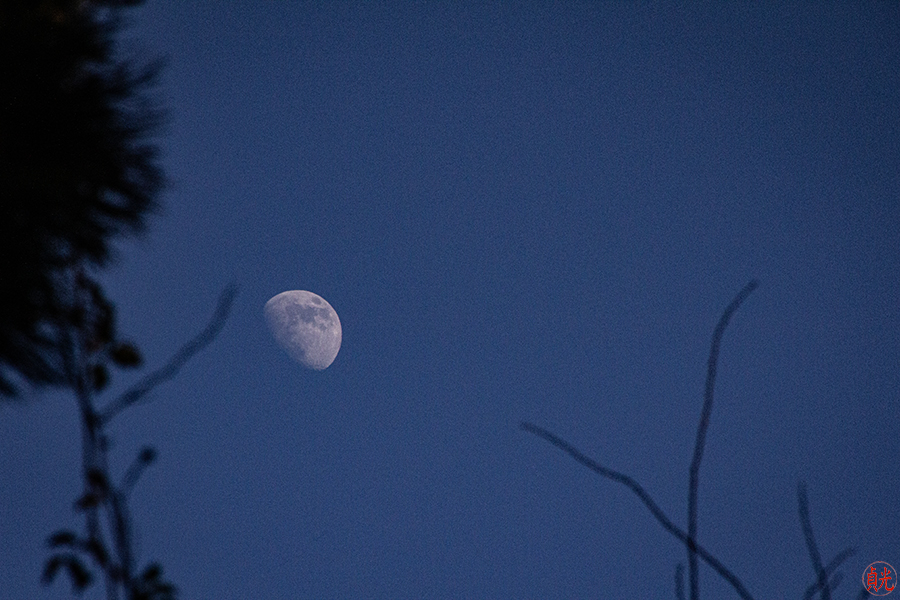 Pointing to the Moon